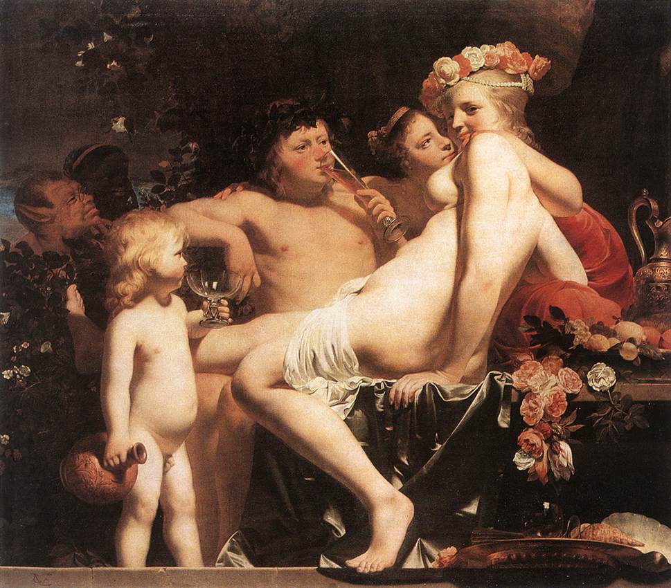 Bacchus with Two Nymphs and Cupid fg